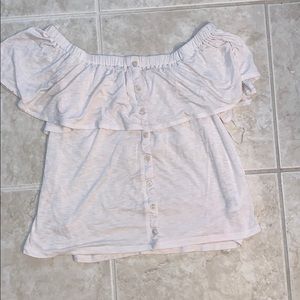 OFF THE SHOULDER TOP